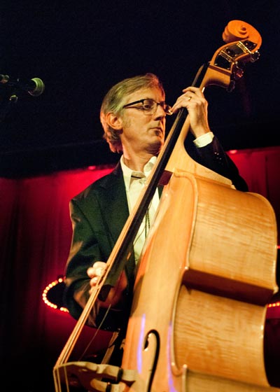 Scott with blonde Englehardt bass